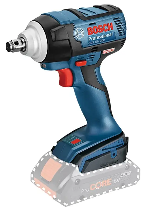 BOSCH GDS 18V-300 Professional Impact Wrench 18V Excl produvcvt