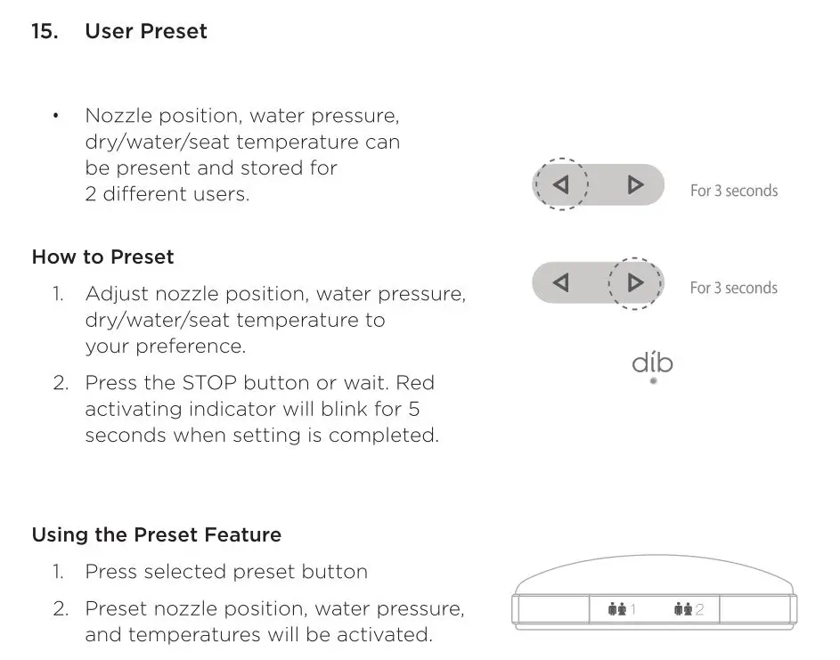 bioBidet DIB Special Edition Advanced Bidet Toilet Seat - OPERATION 8