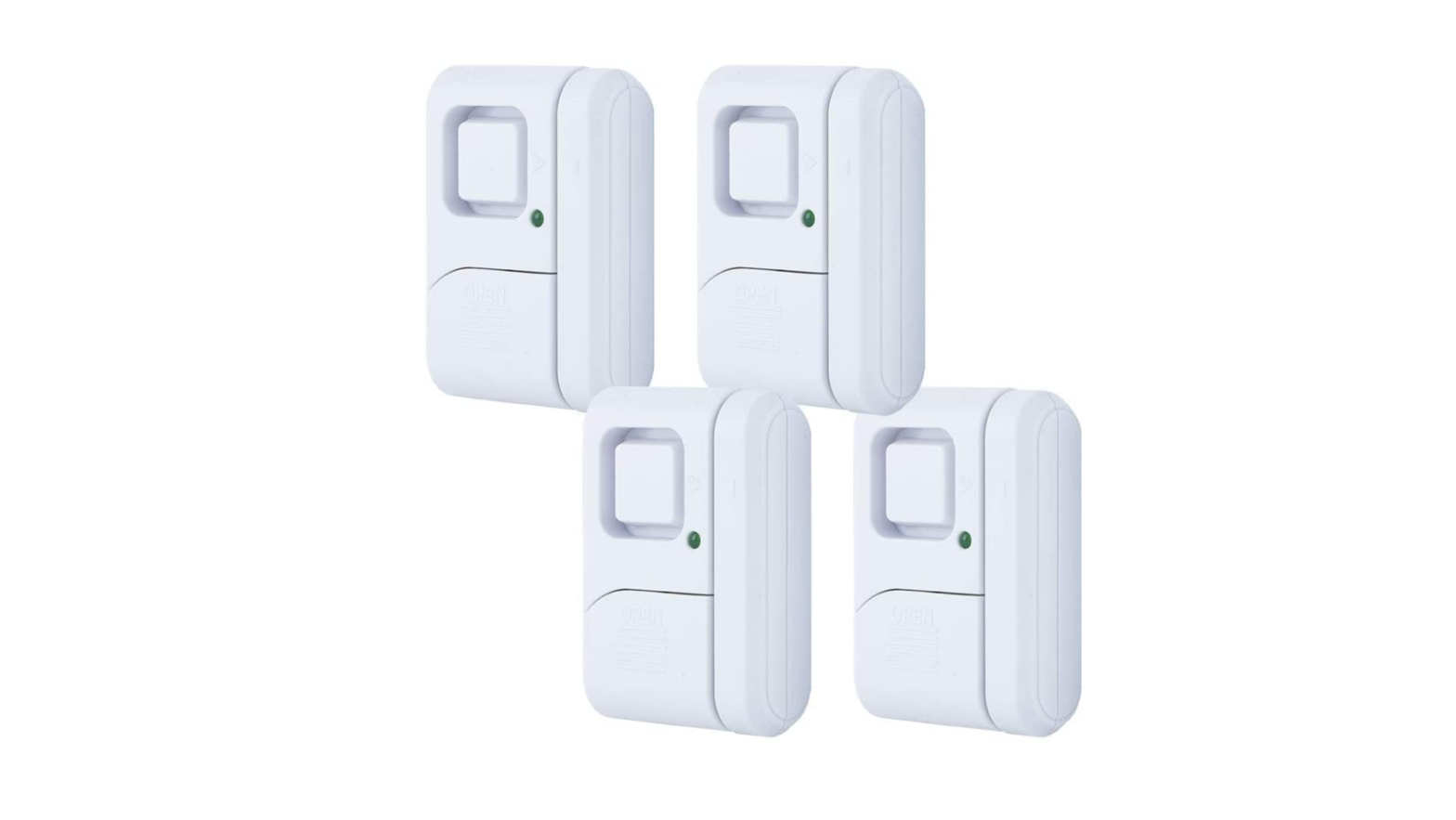 Ge Personal Security Window And Door Alarm, 4 Pack, Diy Protection, Burglar Alert, Wireless, Chime/alarm, Easy Installation-complete Features/instruction Manual