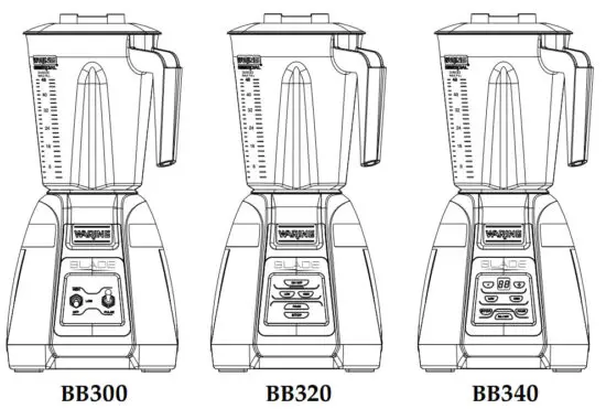 WARING COMMERCIAL BB300 SERIES Blender