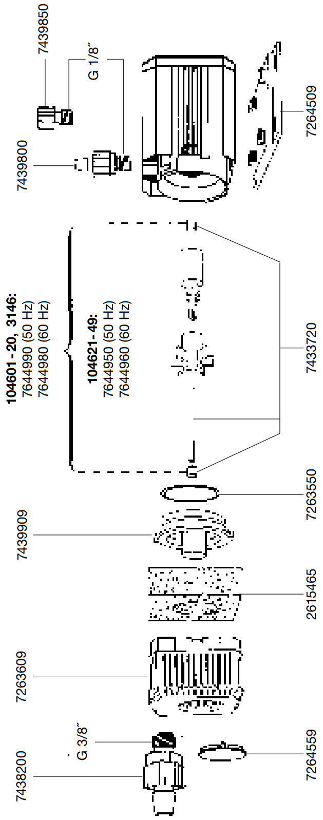 EHEIM 1046 Universal Pump - Fig