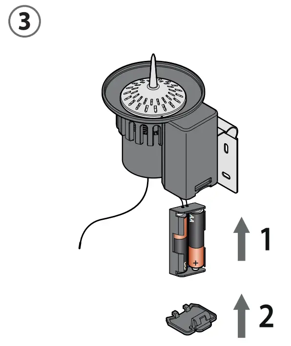 claber 90831 RF Rain Sensor - fig 3