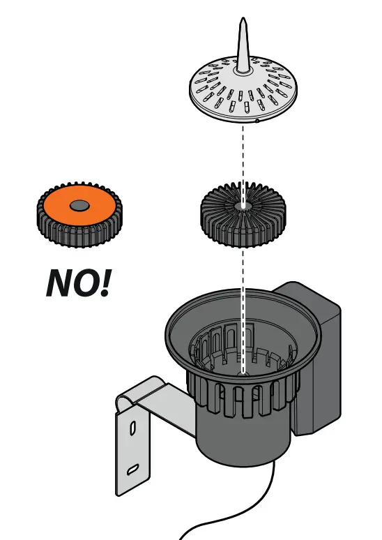 claber 90831 RF Rain Sensor - fig 4