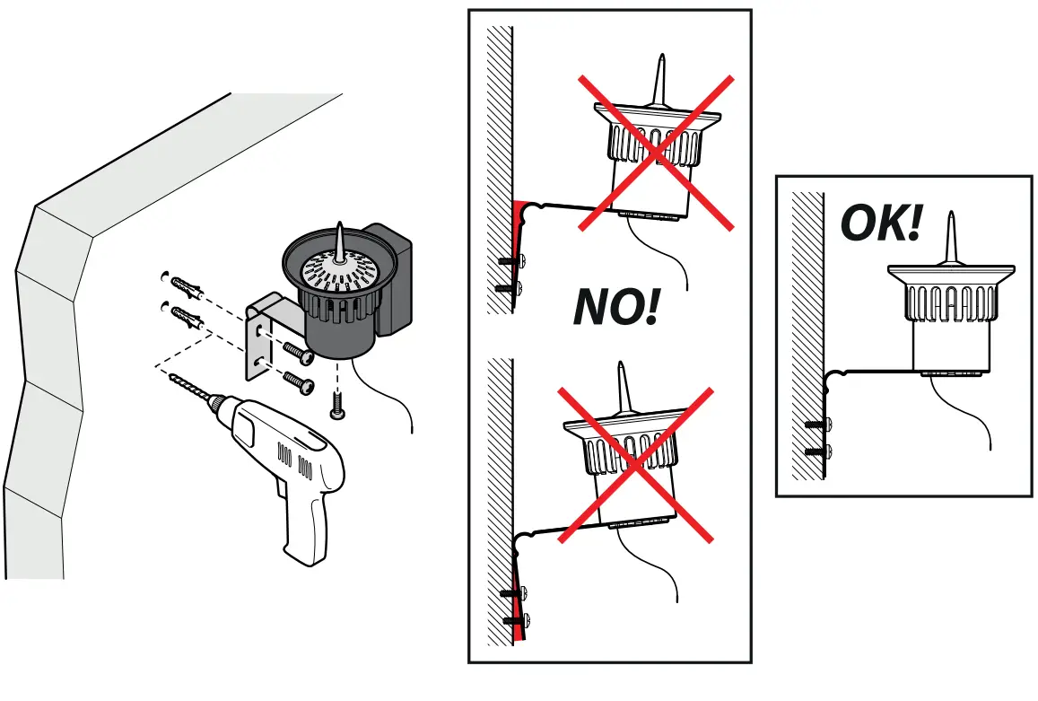 claber 90831 RF Rain Sensor - fig 7