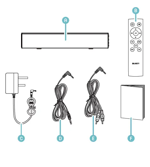 Majority0Bowfell-Small-Sound-Bar-for-TV-with-Bluetooth-RCA-USB-Opt-AUX-Connection-fig-5
