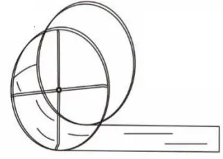 Maxax T77 31 Inch Brown Buffet Lamp Set with White Shade - step 3