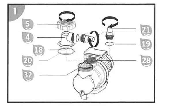 REX NORDIC Claassic 310 Steinbach Pump and Filter 1