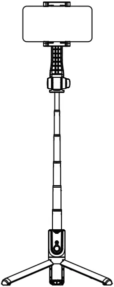 Ulanzi WS-20001 Handheld & Mini Tripod Usage method B