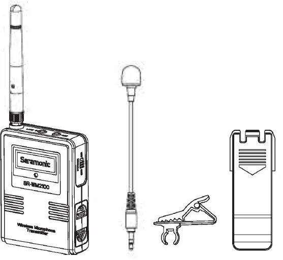 Saramonic SR-WM2100TX 2.4 GHz Wireless Microphone-fig8
