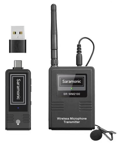 Saramonic SR-WM2100TX 2.4 GHz Wireless Microphone-prod