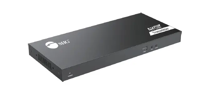 Siig 04-137a 1 X 8 Hdmi Splitter Over Cat6 Extender User Manual