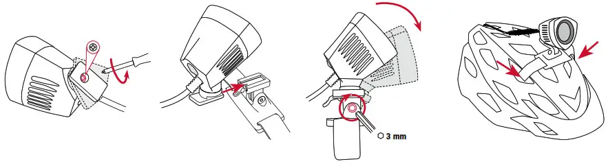 SIGMA Buster 2000 LED Helmet Light - fig12
