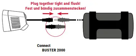 SIGMA Buster 2000 LED Helmet Light - fig28