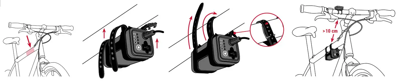 SIGMA Buster 2000 LED Helmet Light - fig8