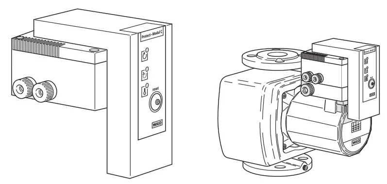 wilo 2056577 Protect Modul C Pump Control -