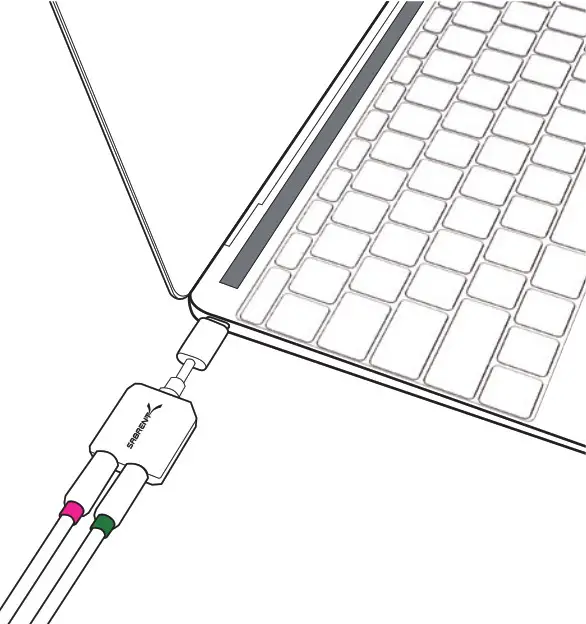 SABRENT AU MMSC USB Type C External Stereo Sound Adapter for Windows and Mac - overview 2