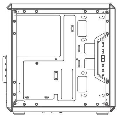 COOLER MASTER Q300L Masterbox Computer Case - Fig 1
