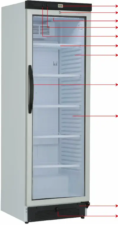 JOCEL JEXF-014559 EXPOSITOR VITRINA BEVERAGE COOLER 01