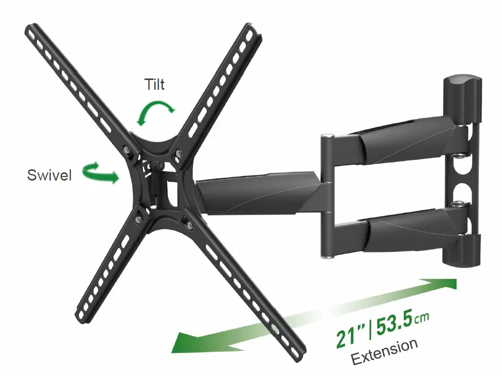 Barkan 4800.B Long Premium TV Wall Mount FIG 1