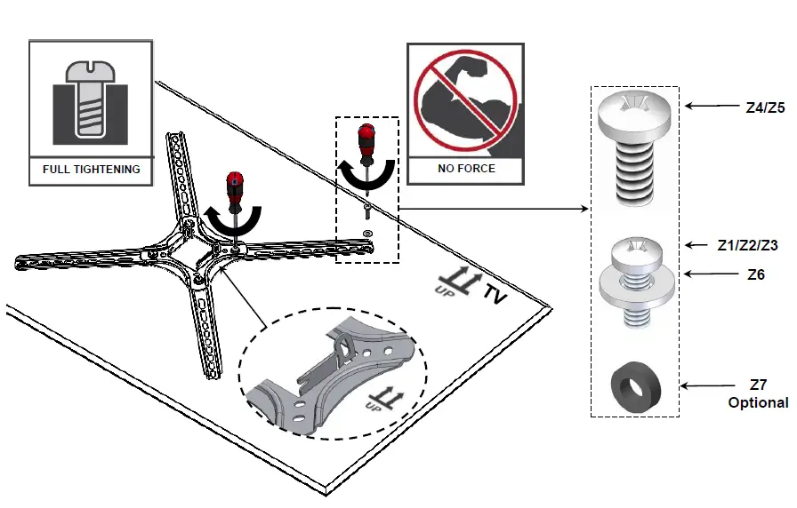 Barkan 4800.B Long Premium TV Wall Mount FIG 12