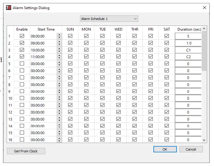 TIME MACHINES TM-Manager Windows Application FIG 6