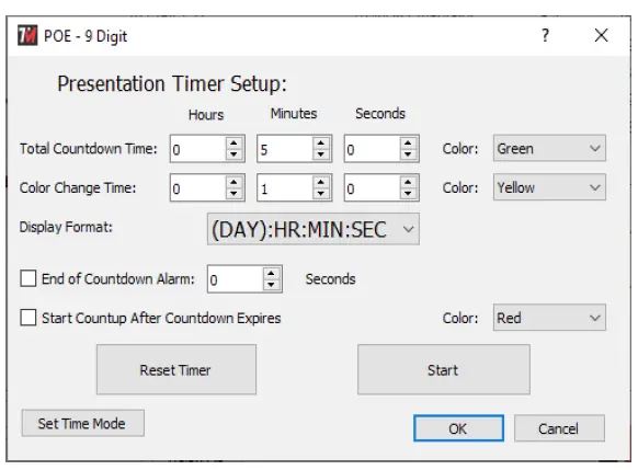 TIME MACHINES TM-Manager Windows Application FIG 7