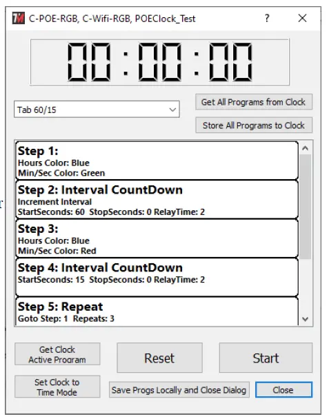 TIME MACHINES TM-Manager Windows Application FIG 9