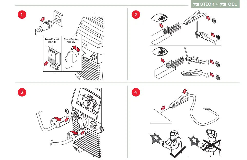 fronius TransPocket 150-180 TIG FIG 1