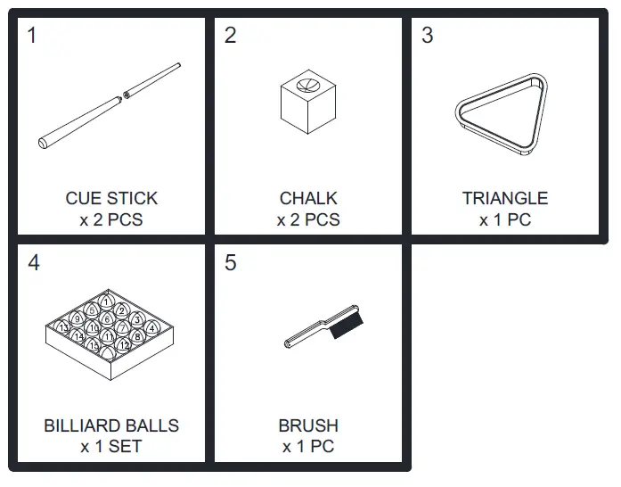 CASTWAY-GX-(MAX)-DT35B-Folding-Billiard-Table-Use-fig-1