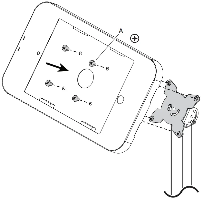 kanto SFS300 Floor-Standing Security iPad Stand - fig 4