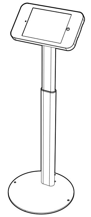 kanto SFS300 Floor-Standing Security iPad Stand