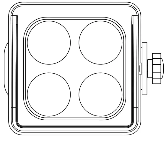 eurolite UP-4 Akku Entry QCK Spot Light - fig1
