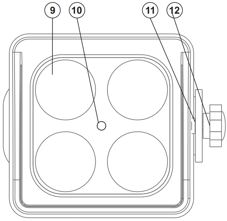 eurolite UP-4 Akku Entry QCK Spot Light - fig3