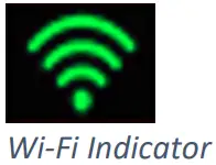 Micro Air EasyTouch RV 353 Thermostat - Indicator