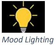 Micro Air EasyTouch RV 353 Thermostat - Mood Lighting