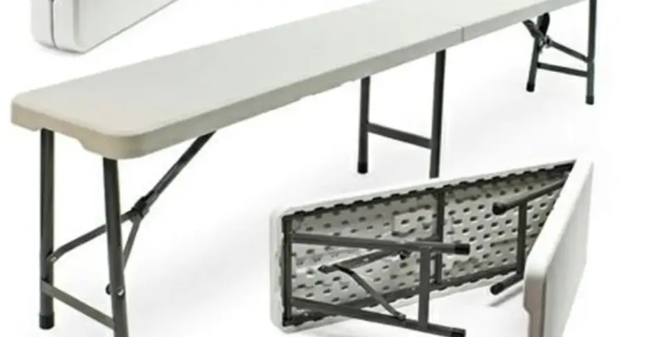 Axley 790230 Lightweight Folding Bench Instructions