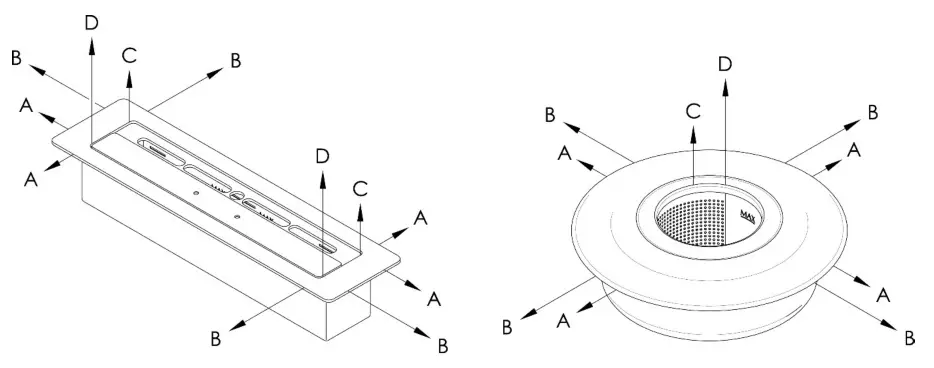 ICON FIRES BIO 70 210 Slimline Burner - fig2