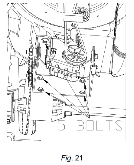 BILLY GOAT MV601SPE Self Propelled Multi Vacuum Cleaner - FIG21
