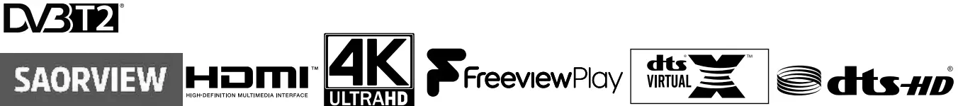 HITACHI 50HK6200U 50 Inch Colour TV - Logo