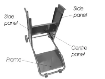 LUMBER JACK 750W Dust Collector UDE75B FIG 3