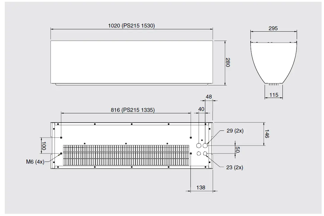 FRICO PS210E06 Air curtain fig (6)