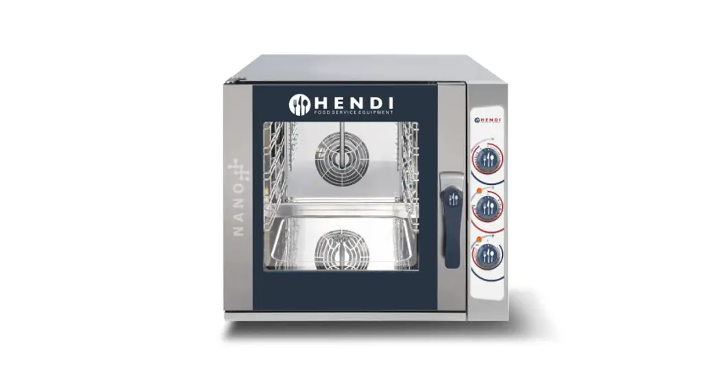 Hendi Convection Steam Oven Manual Nano 5x Gn2/3 User Manual Hendi Convection Steam Oven Manual Nano 5x Gn2/3 User Manual