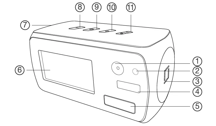 OzSpy HAIXBCL2MP Clock Hidden Camera 1