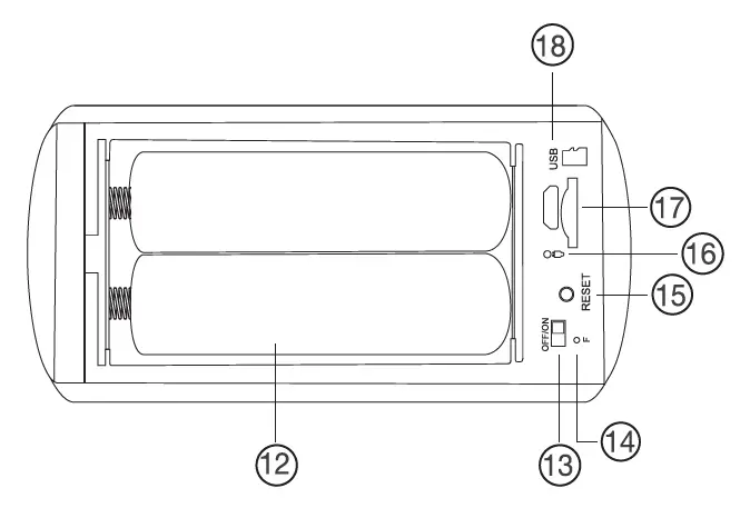 OzSpy HAIXBCL2MP Clock Hidden Camera 2