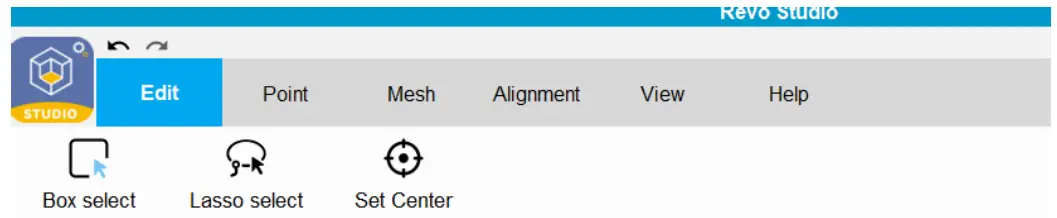 REVOPOINT 2022.4 Portable 3D Scanner - Edit module