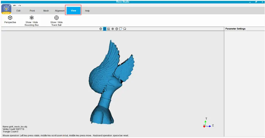 REVOPOINT 2022.4 Portable 3D Scanner - View