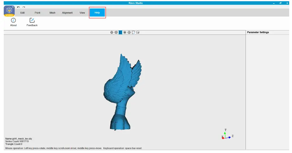 REVOPOINT 2022.4 Portable 3D Scanner - bout popup