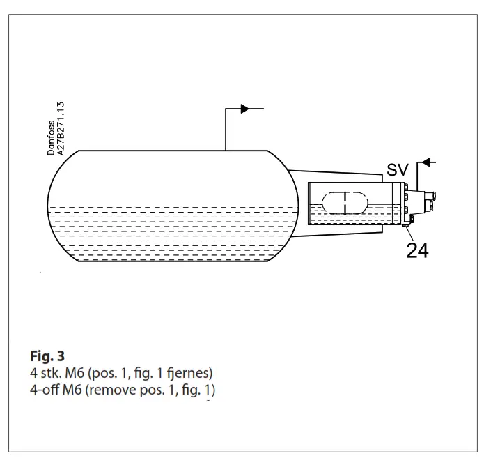 Danfoss SV 4 Float Valve - fig