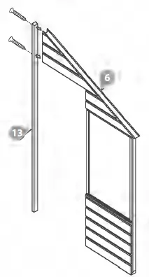 meRcia 04GREENLEAN0804-V2 Traditional Wooden Lean To Greenhouse 14