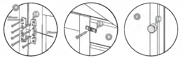 meRcia 04GREENLEAN0804-V2 Traditional Wooden Lean To Greenhouse 26